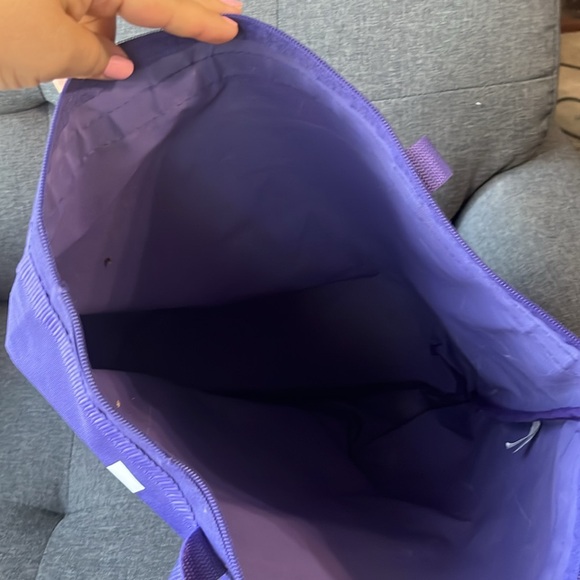 Large purple tote - Picture 2 of 2